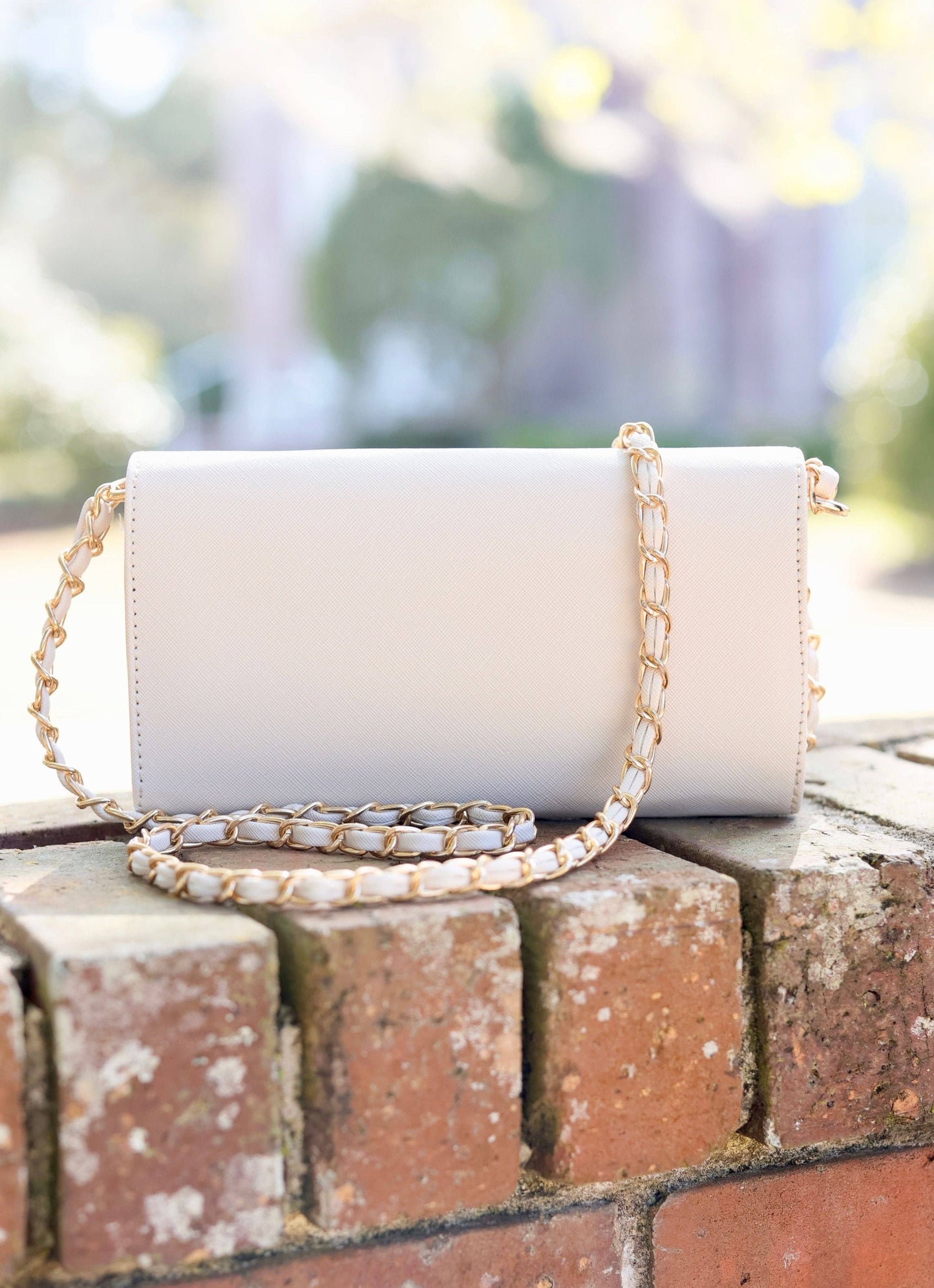 Caroline Hill - Wren Wallet Crossbody CREAM