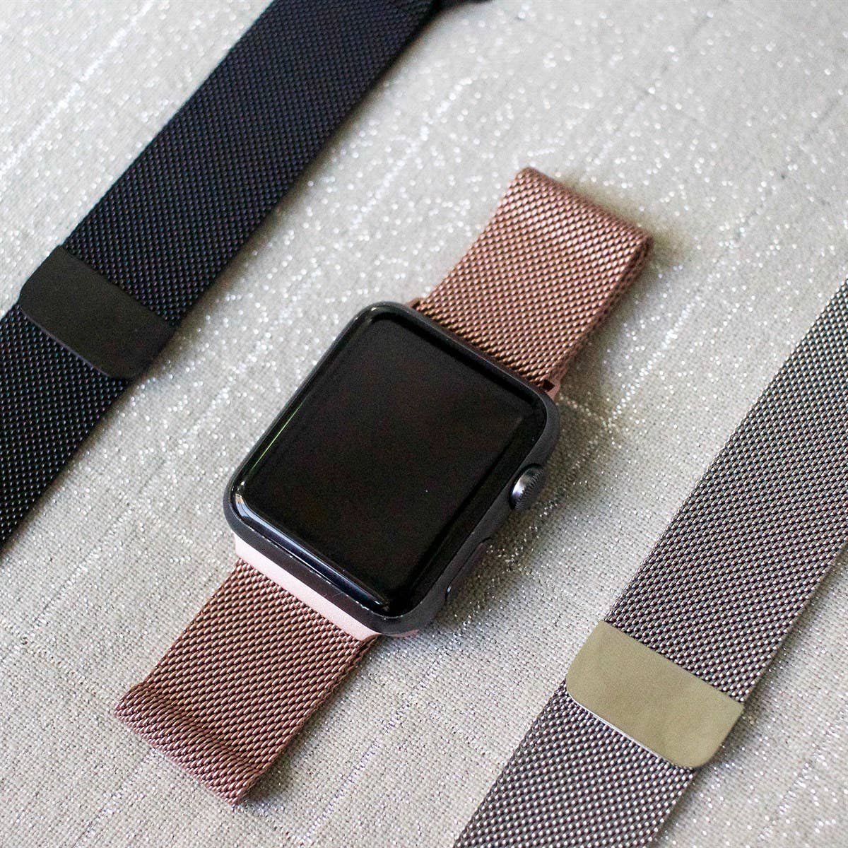 Milanese Loop Mesh Metal Bands for Apple Watch
