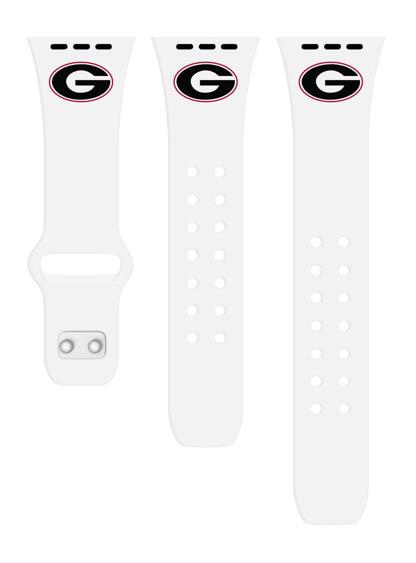 Georgia Bulldogs Apple Watch Band (Black)