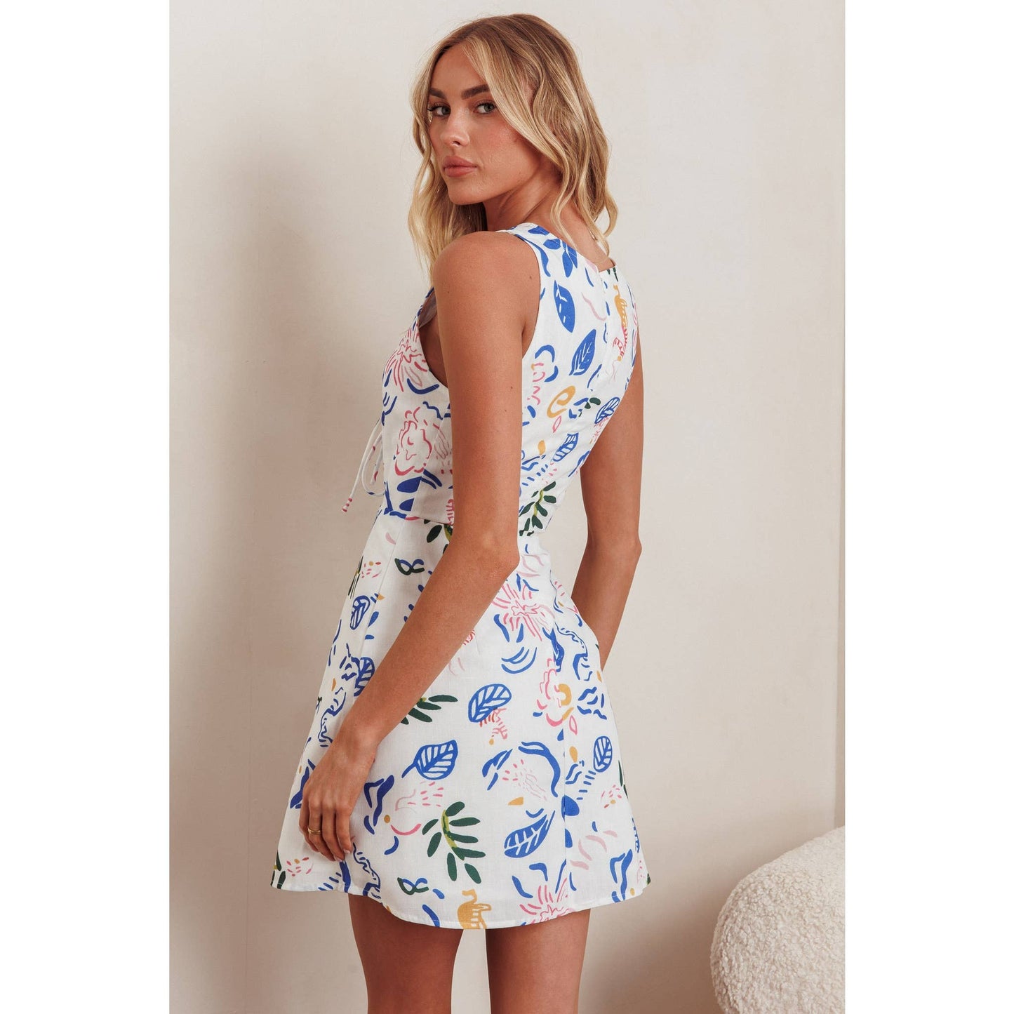 One and Only Collective - OCEAN LIFE MINI DRESS
