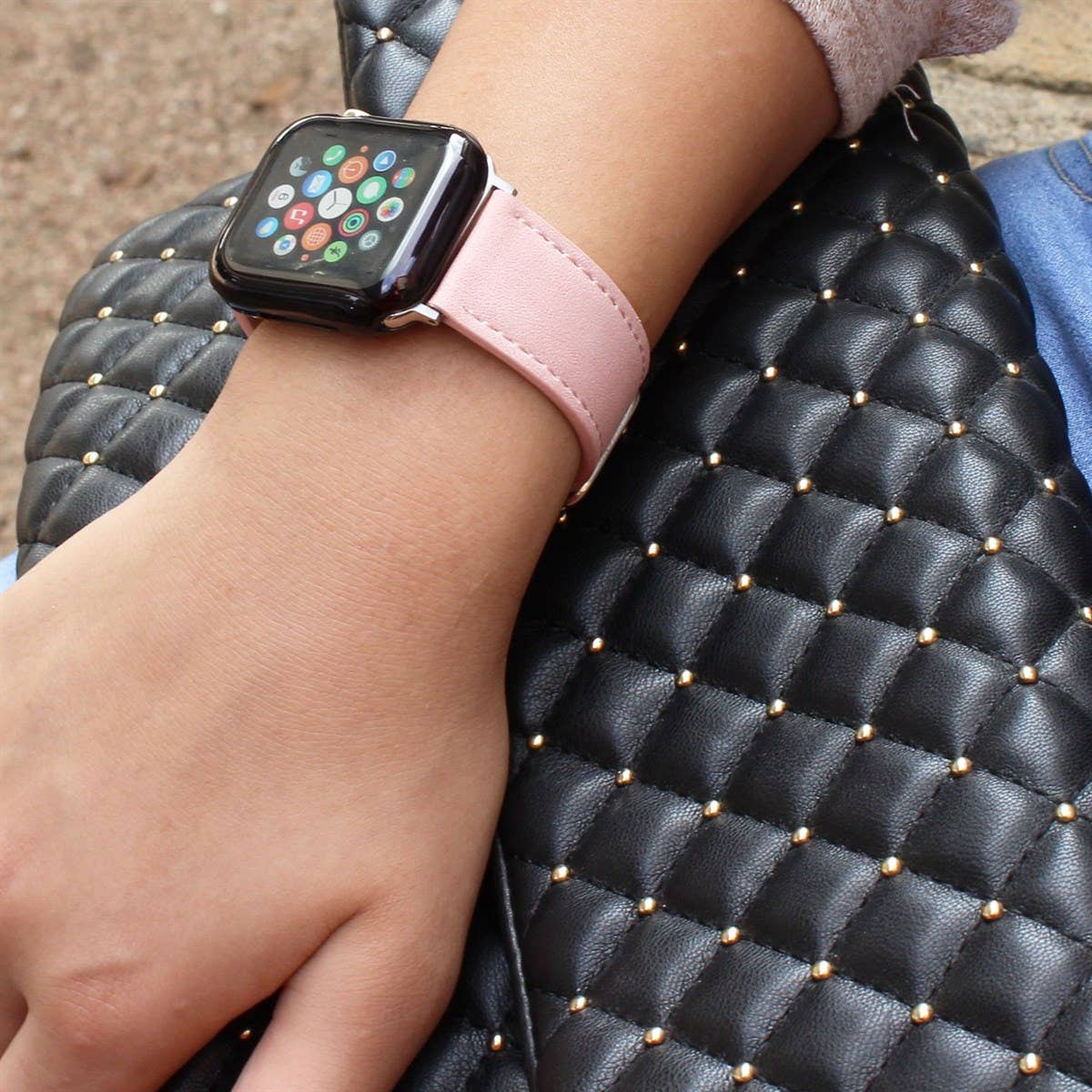 Vegan Leather Apple Watch Bands