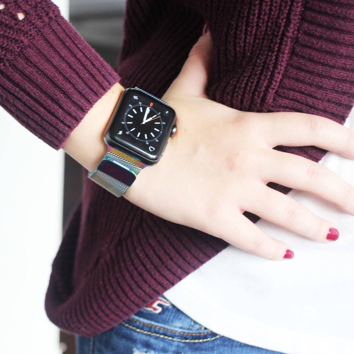 Milanese Loop Mesh Metal Bands for Apple Watch