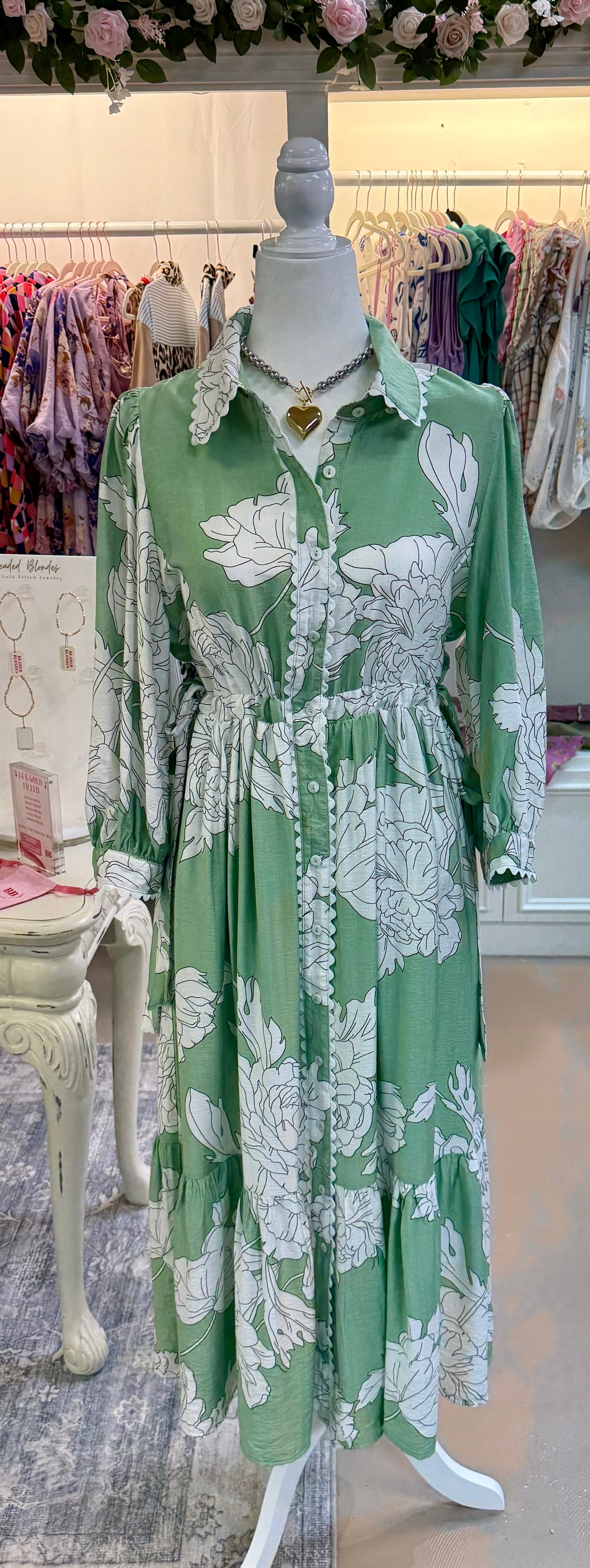 Mint Maxi Dress
