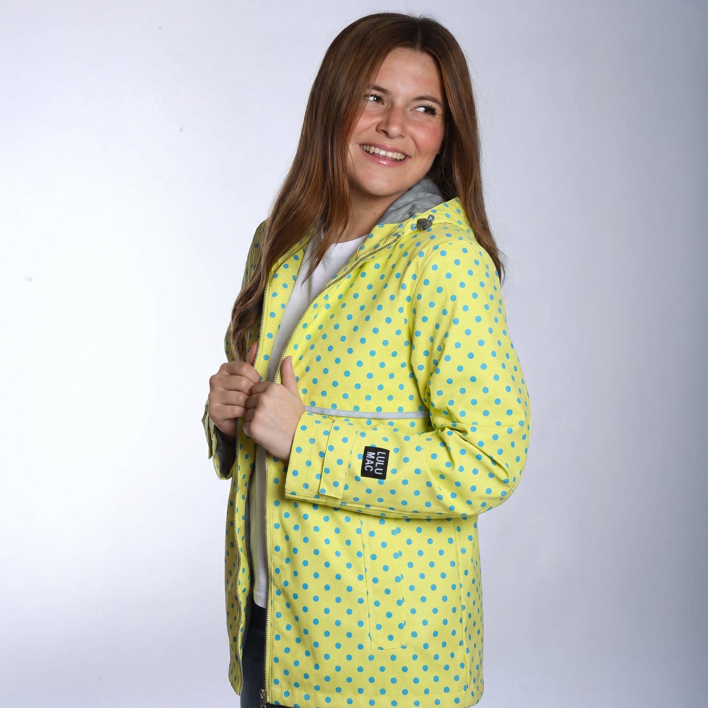 Yellow/Blue LuLu Mac Raincoat