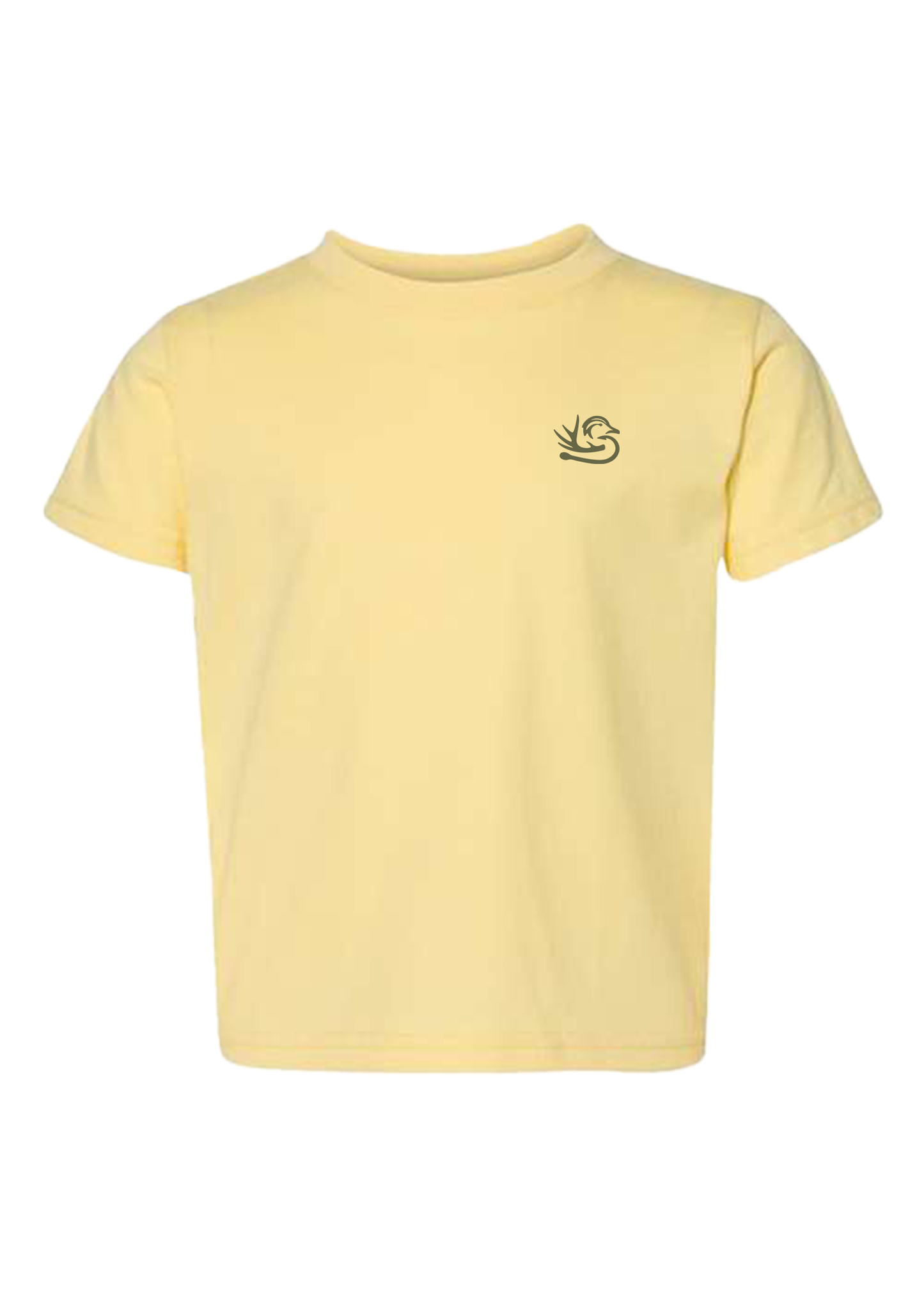 Southern Down Outfitters - Dog in Boat Toddler Tee (Color is Butter)
