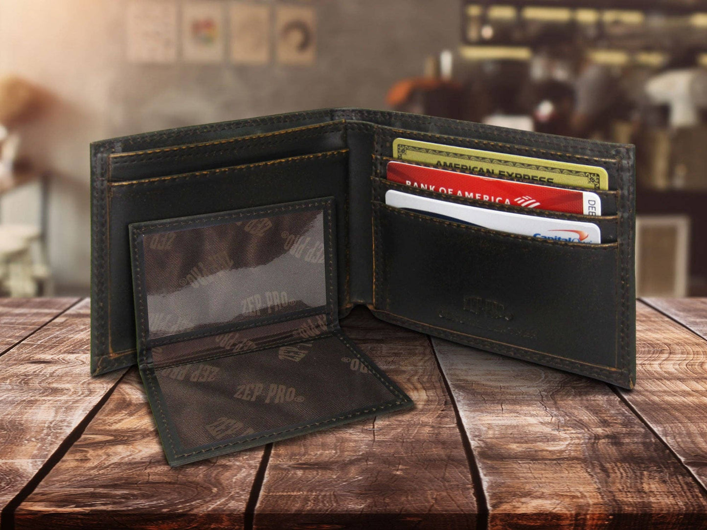 Zep-Pro - Florida Gators Burnished Leather Bifold Wallet
