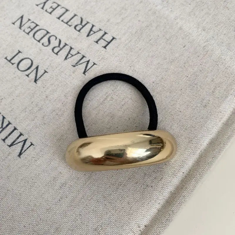 Sweet Cherry Sky - Gold Metal Hair Tie Hair Accessory Hair Band