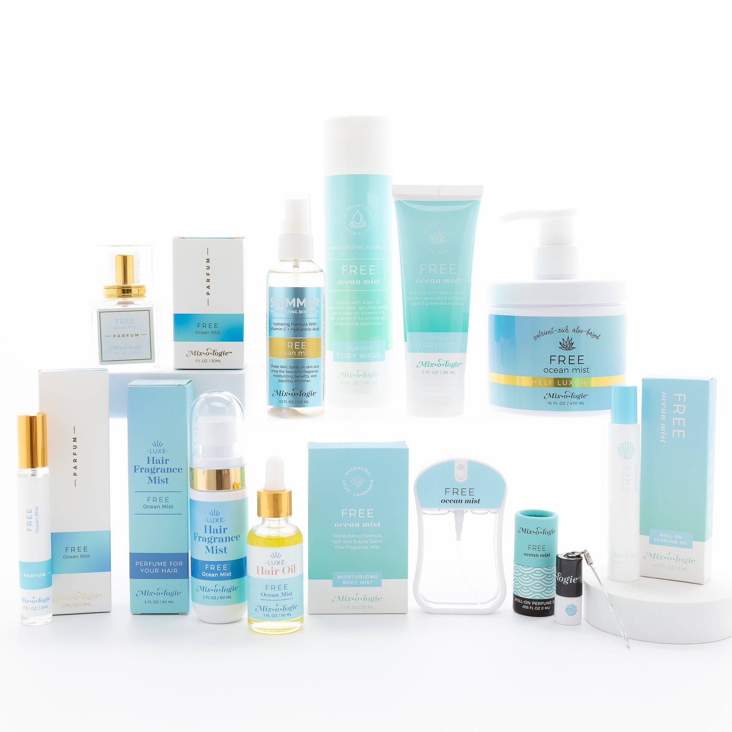 Mixologie - Free (Ocean Mist) | Rollerball Perfume Oil Roll-On