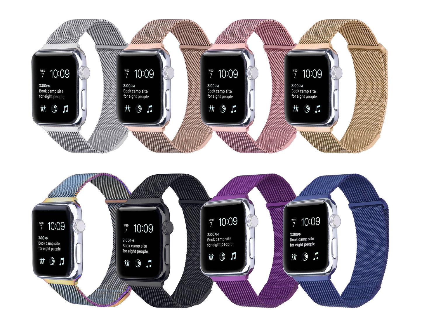 Milanese Loop Mesh Metal Bands for Apple Watch