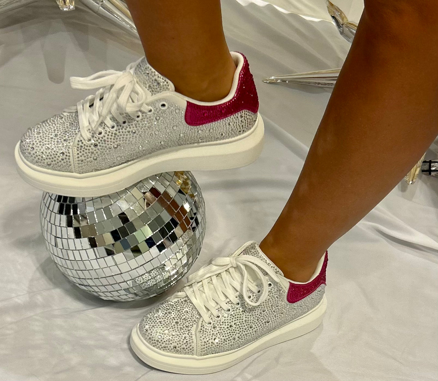 Watch me dazzle sneakers