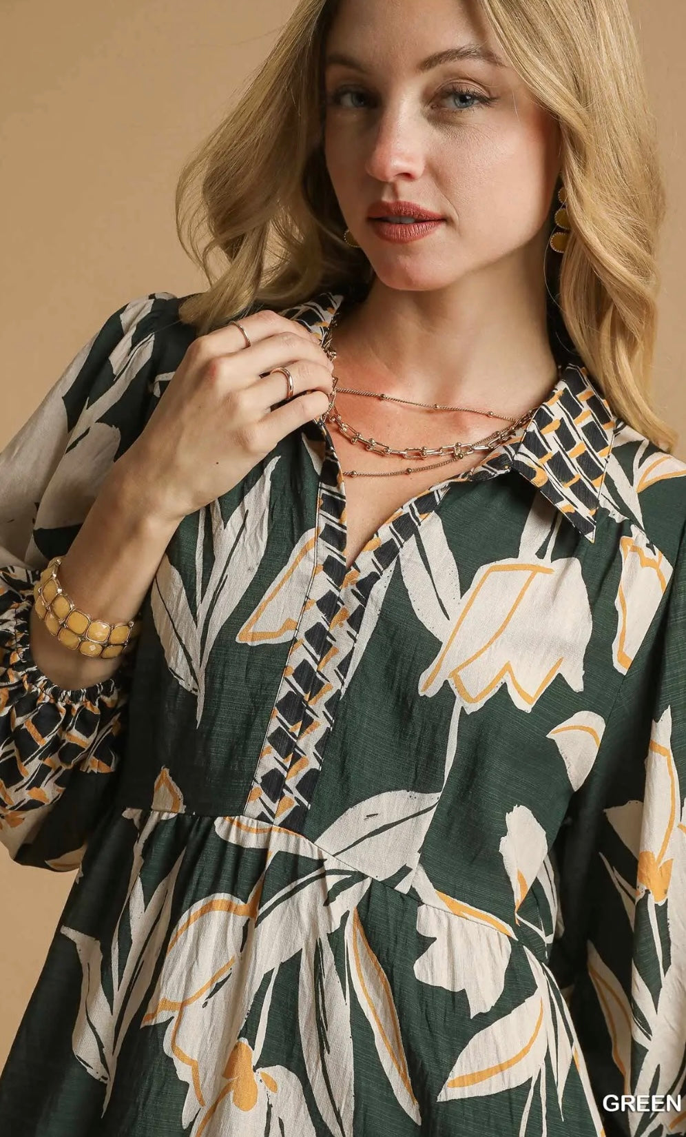 Floral maxi dress by Umgee