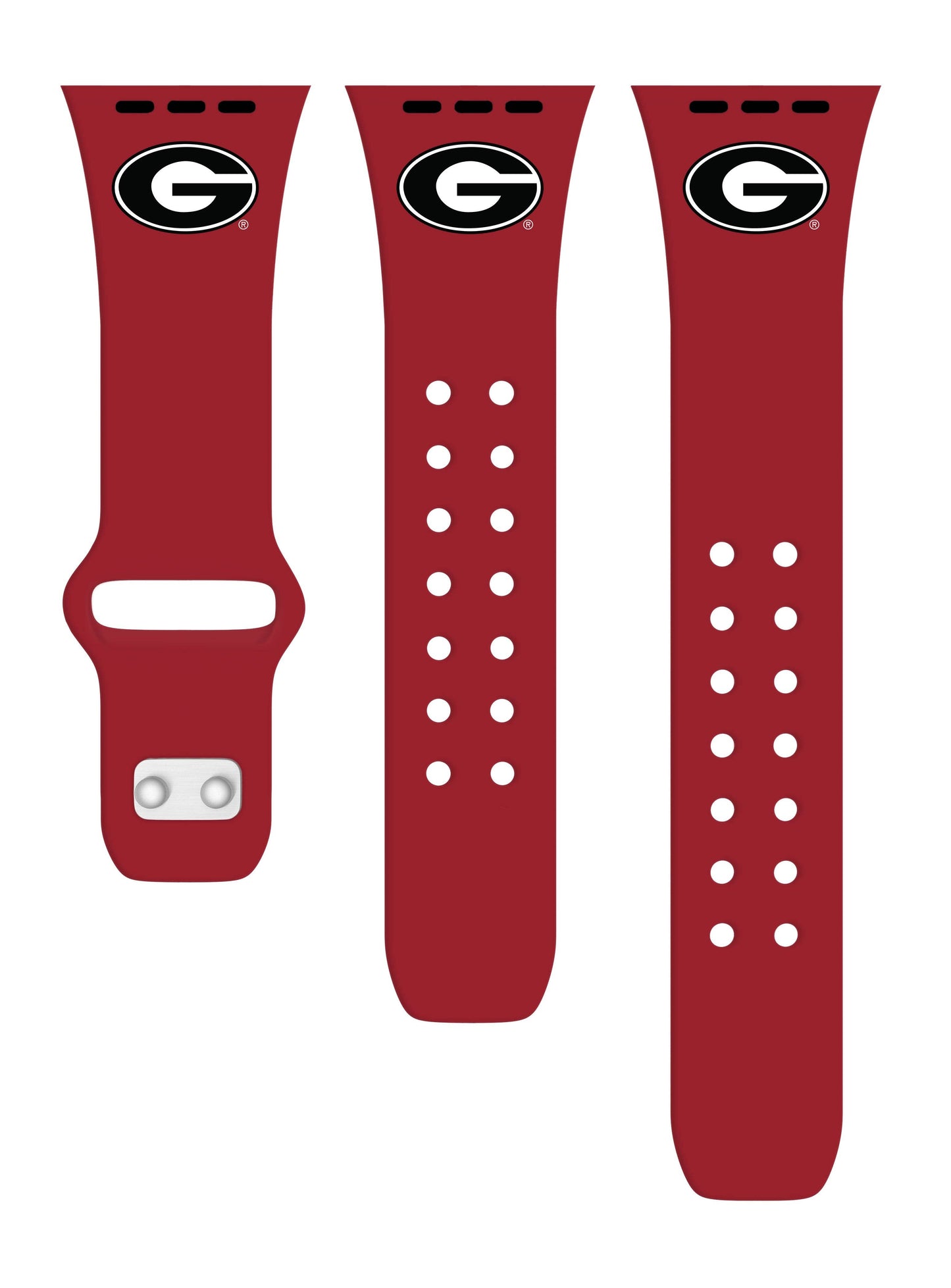 Georgia Bulldogs Apple Watch Band (Black)