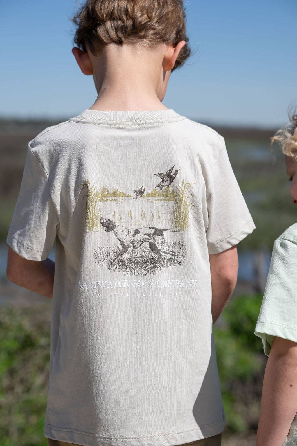 Saltwater Boys Company - Hunting Dog Boys Short Sleeve Graphic Tee