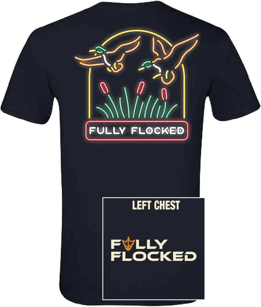 Fully Flocked - Neon Ducks Black