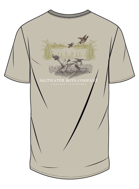 Saltwater Boys Company - Hunting Dog Boys Short Sleeve Graphic Tee