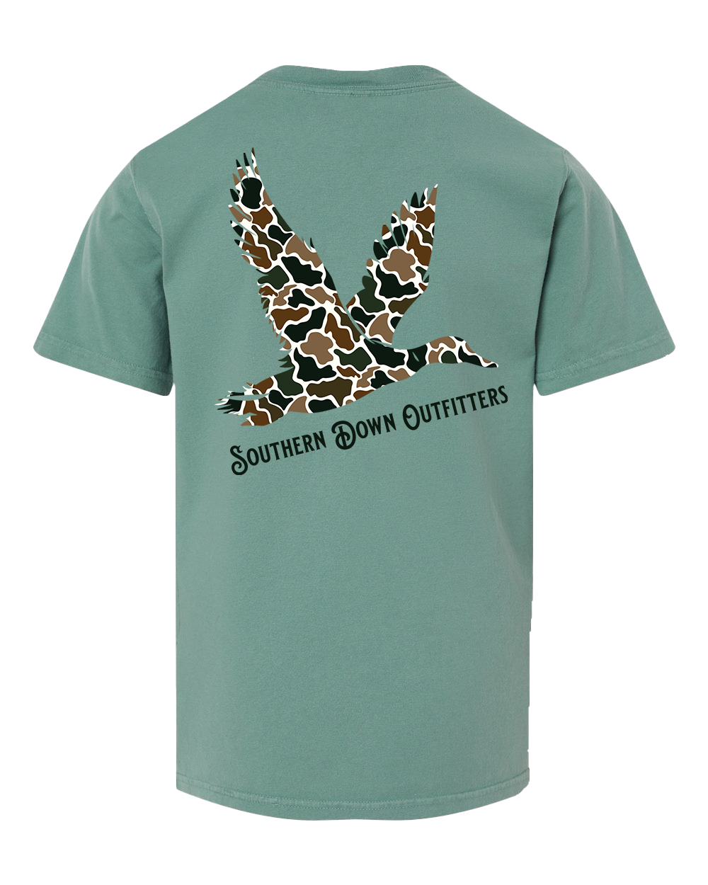 Southern Down Outfitters - Camo Mallard Youth Tee