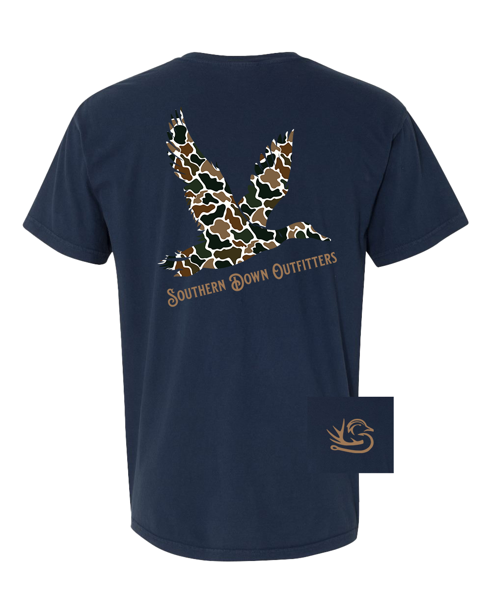 Southern Down Outfitters - Camo Mallard Youth Tee