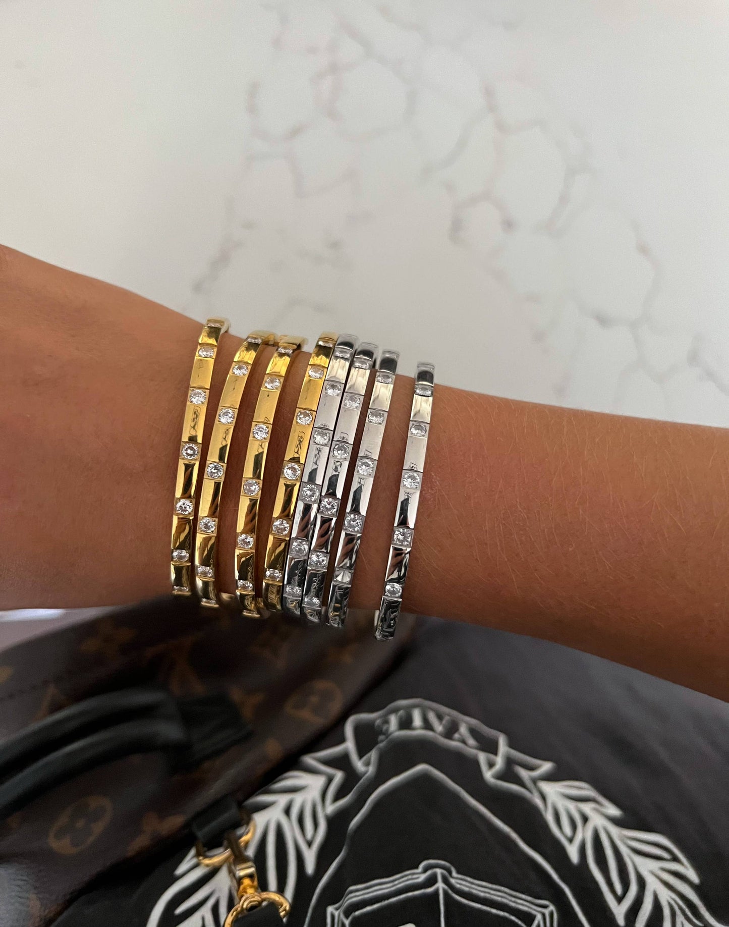 CHANSUTTPEARLS - THE JAMIE BRACELET (Gold)