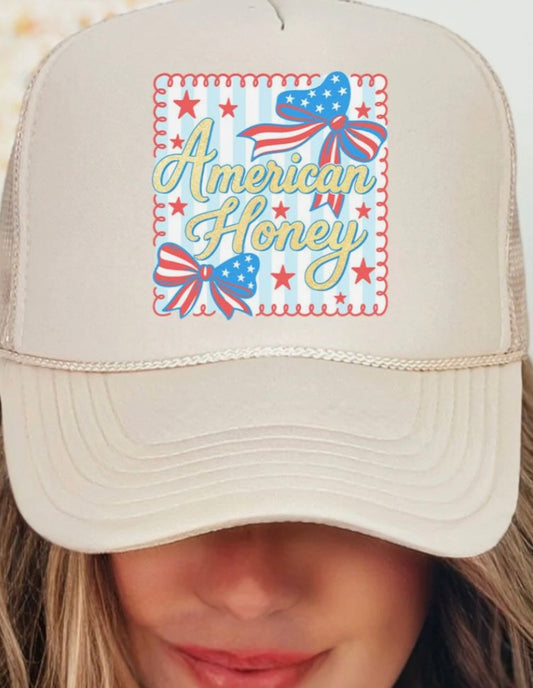 Stylish foam front trucker hat