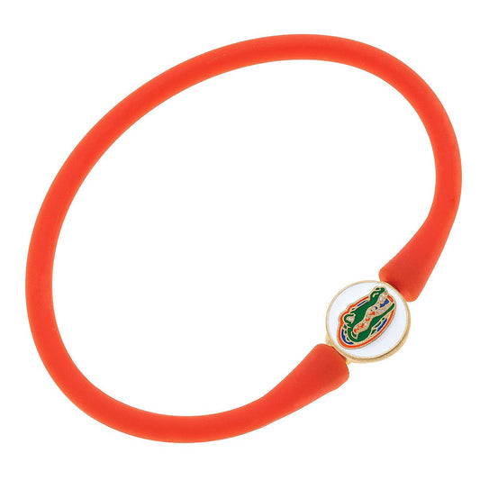 Canvas Style - Florida Gators Enamel Silicone Bali Bracelet