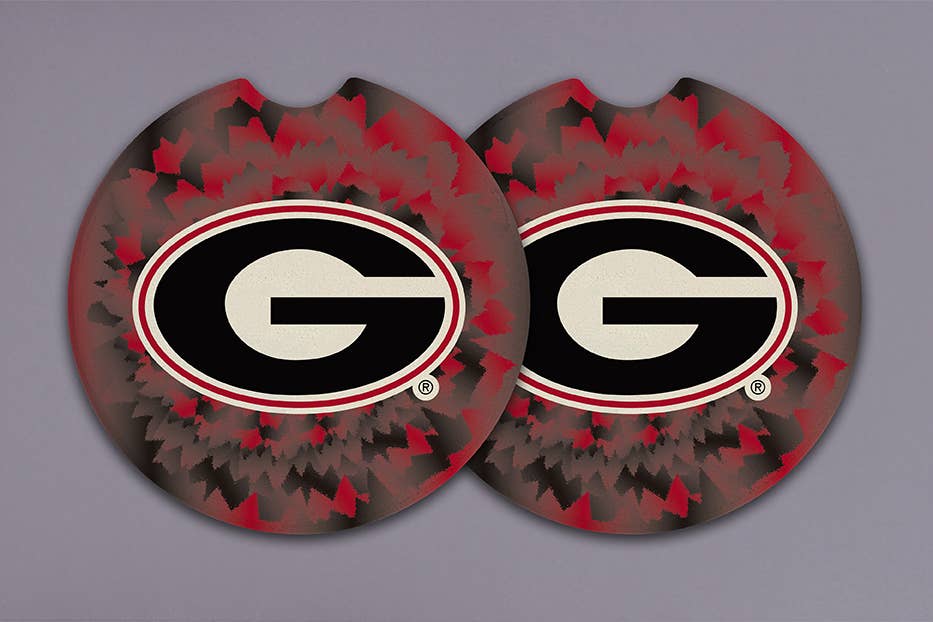 MAGNOLIA LANE - UGA Tie Dye Car Coaster