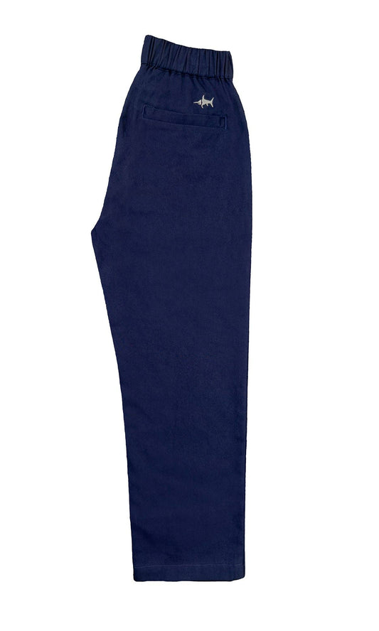 Saltwater Boys Company - Naples Boys Elastic Waist Pants - Navy