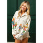 NUTCRACKERS EMBROIDERED CHRISTMAS CORDUROY JACKET