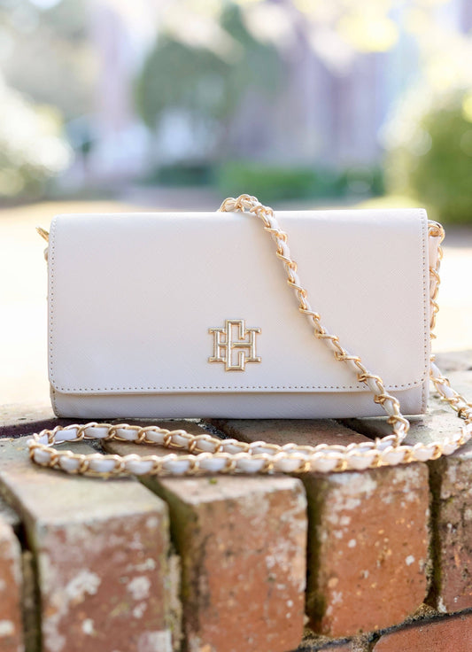 Caroline Hill - Wren Wallet Crossbody CREAM