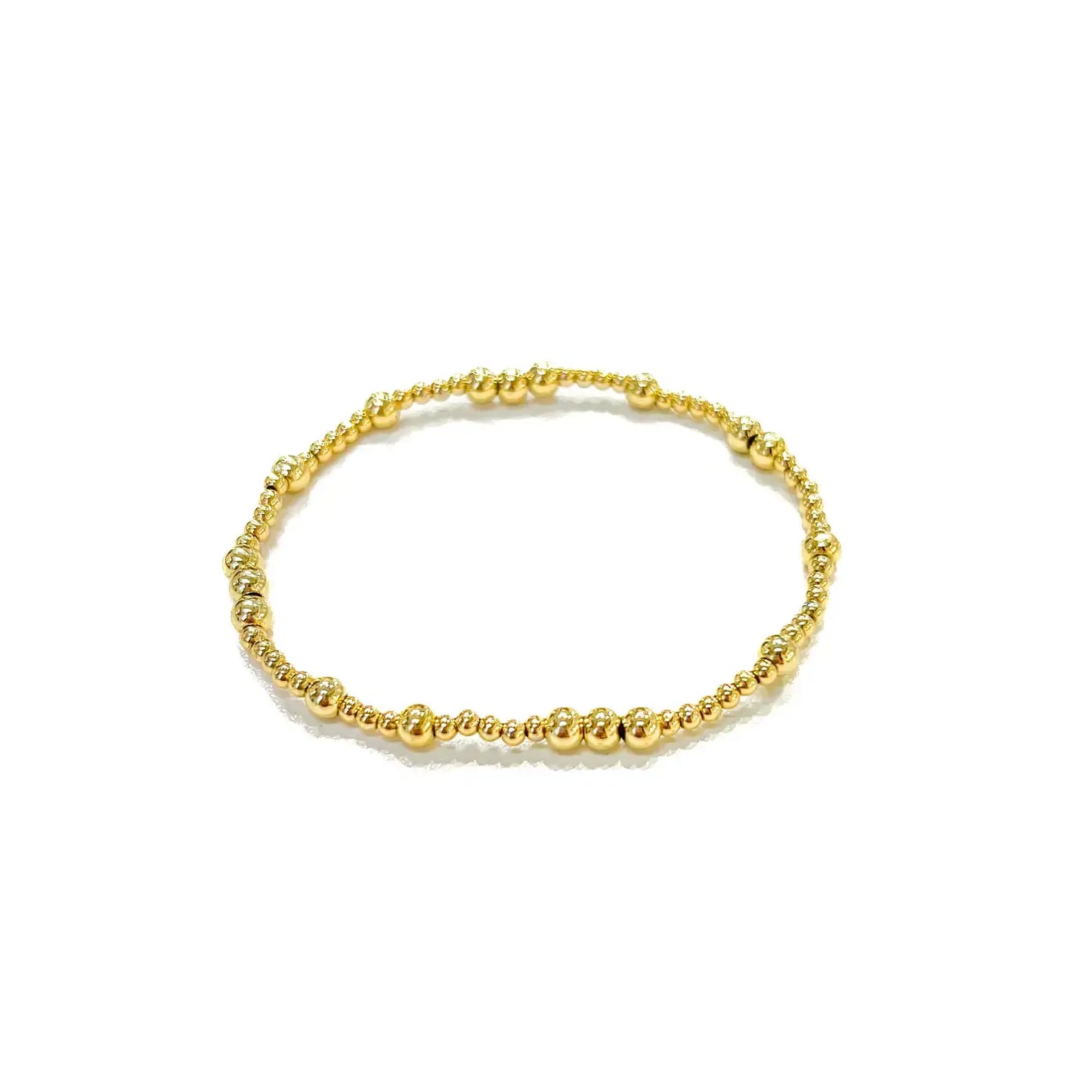 Gold Filled Beaded Bracelets