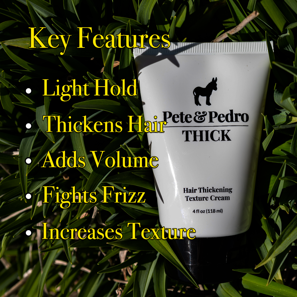 Pete & Pedro - THICK Hair Thickening & Light-Hold Styling Cream