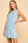 Lace Dress With Flower Buttons