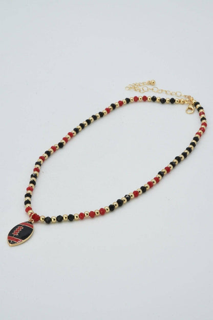 Football Pendant Necklace