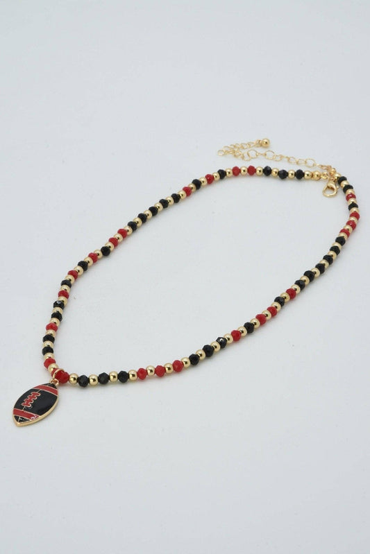 Football Pendant Necklace