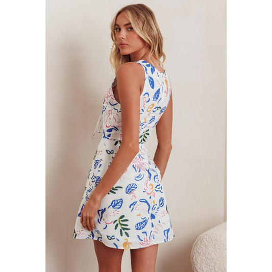 OCEAN LIFE MINI DRESS