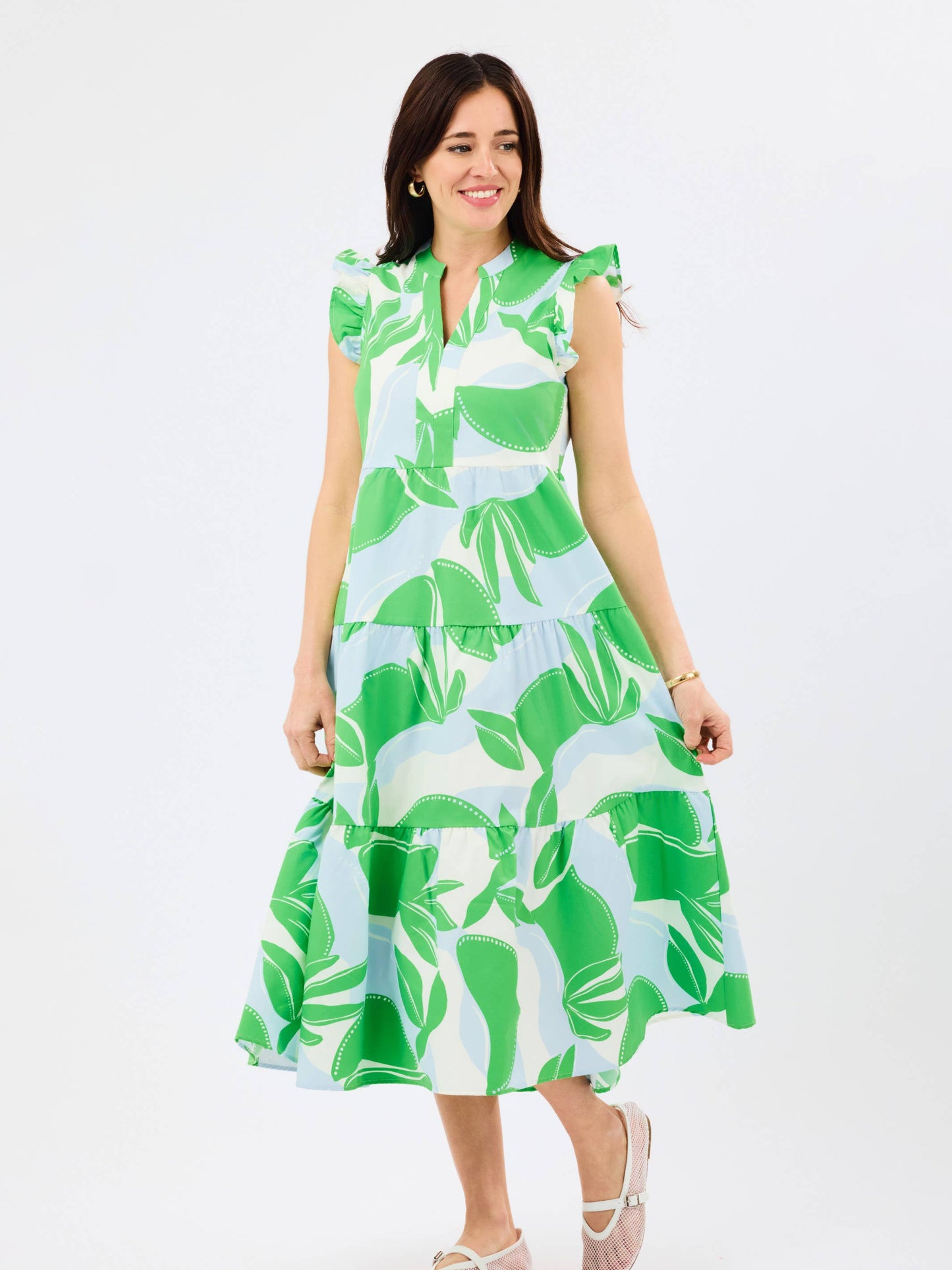 Mary Square - Kari Dress | In The Shade Light Blue