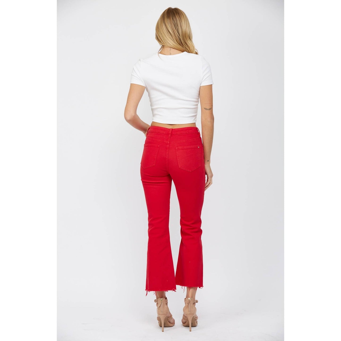 Mica Denim - HIGH RISE ANKLE FLARE