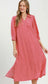 Tori Taupe Gingham Dress