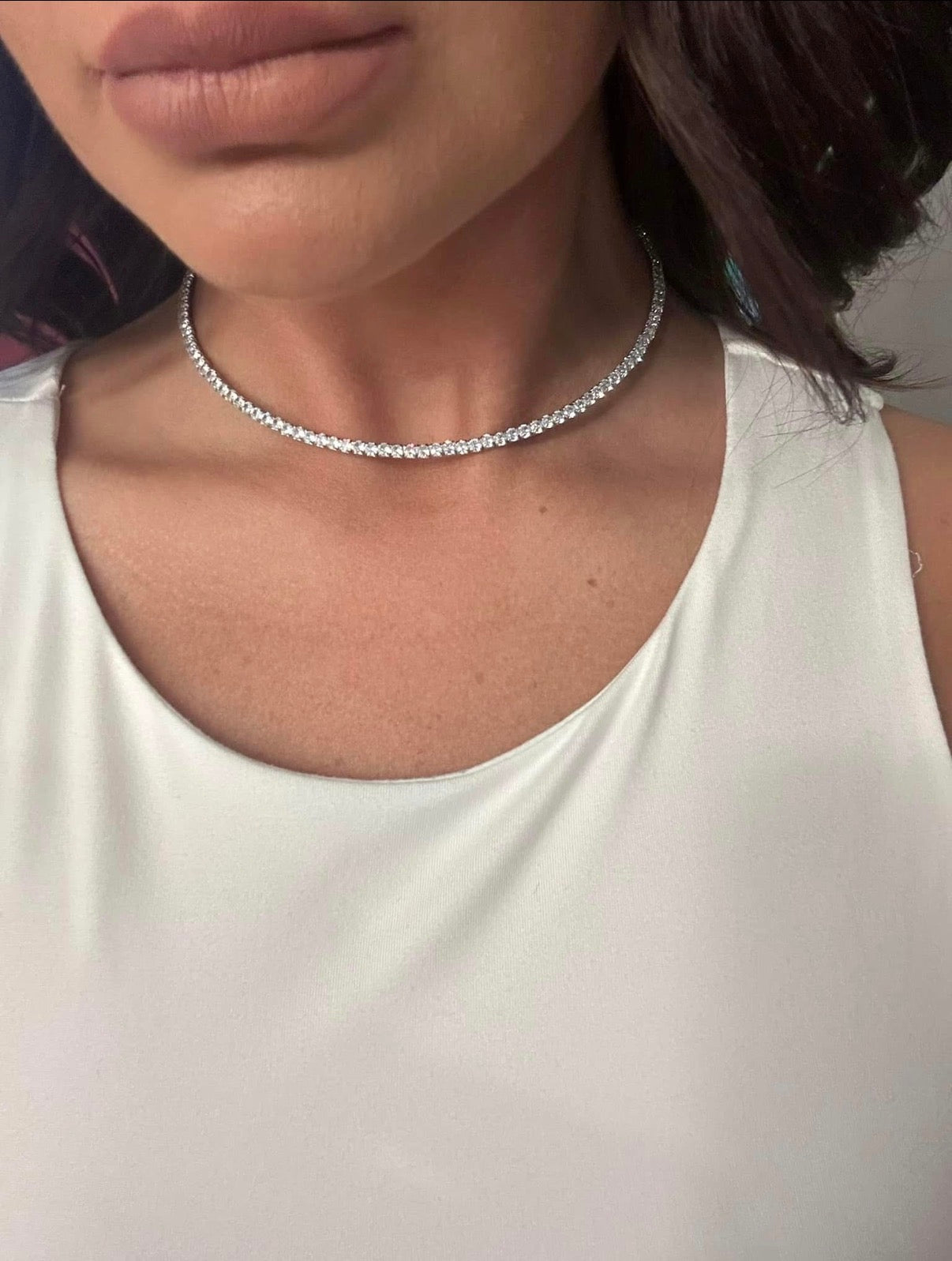 Luxe Tennis Necklace