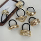 Sweet Cherry Sky - Gold Metal Hair Tie Hair Accessory Hair Band