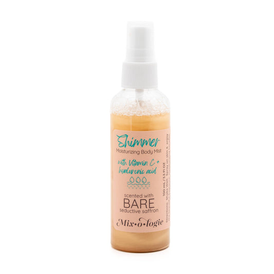 Mixologie - Bare (seductive saffron) SHIMMER Body Mist