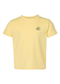 Southern Down Outfitters - Dog in Boat Toddler Tee (Color is Butter)