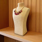 Agate Stone Beaded Boho Collar Necklace