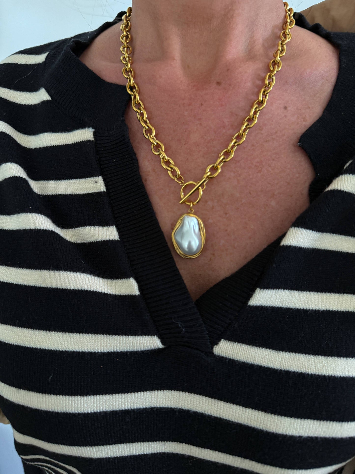 CHANSUTTPEARLS - PEARL DROP NECKLACE