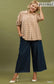 Layne Burgundy Gingham Shirt (Curvy Sizes)