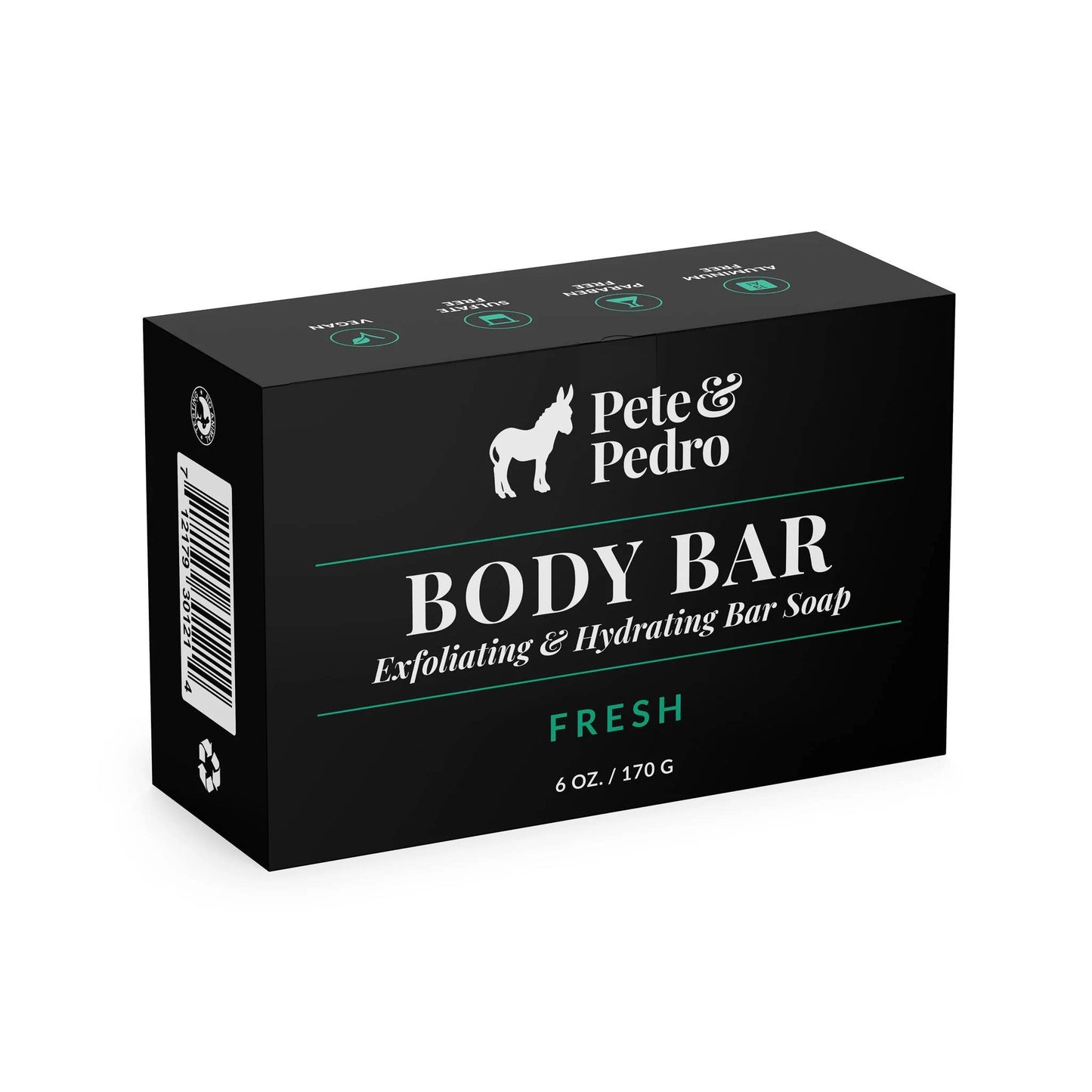 Pete & Pedro - FRESH Exfoliating & Hydrating Bar Soap