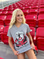 Georgia Bulldog Relaxed Unisex Fit V-Neck Graphic Tee