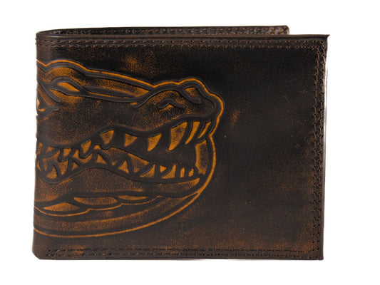 Zep-Pro - Florida Gators Burnished Leather Bifold Wallet