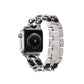 Braided Chain & Leather Apple Watch Band