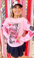 Queen of Hearts Valentine Graphic Long Sleeve T-Shirt