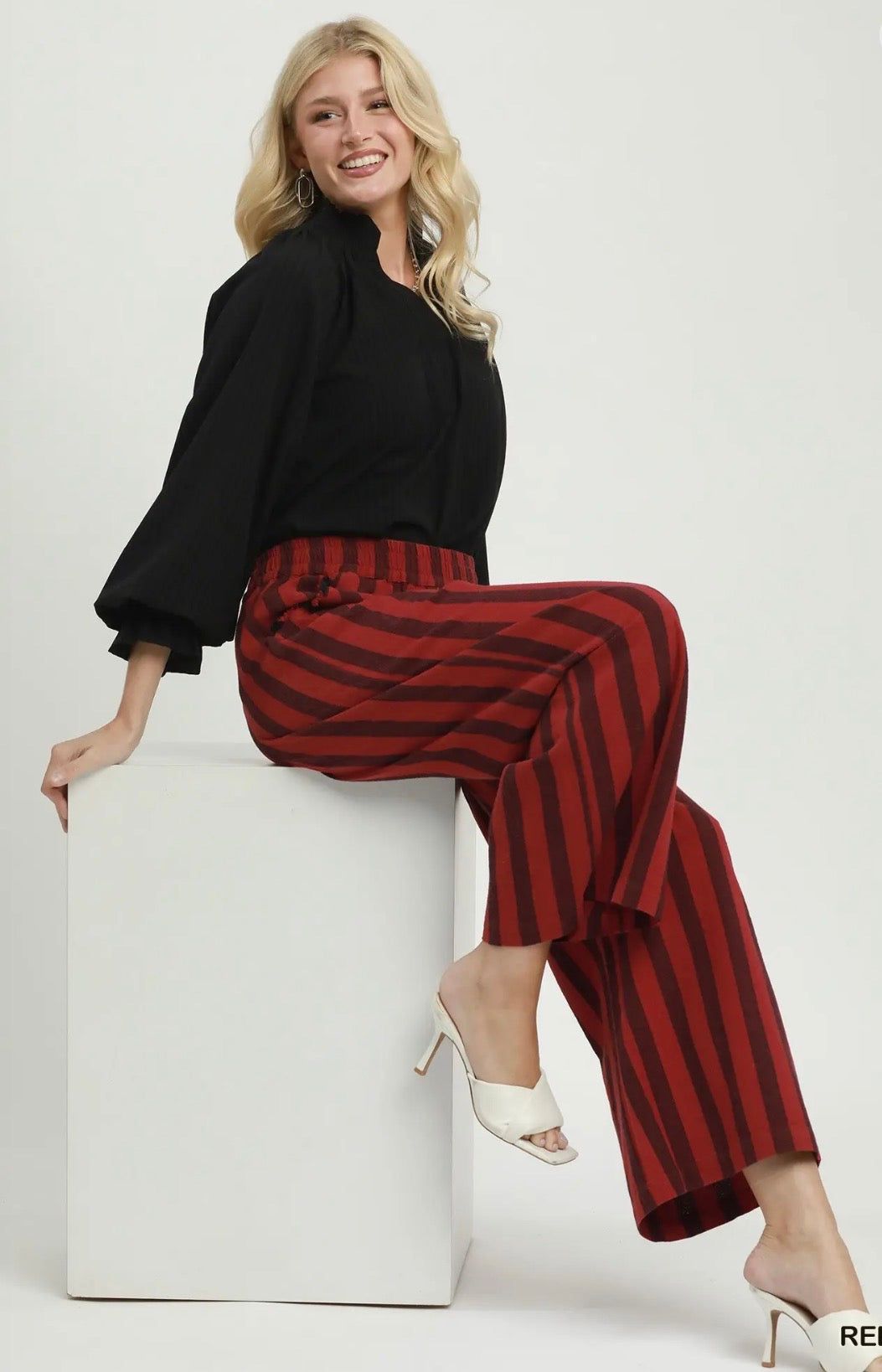 Red and Black Game-day Pants